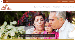 Desktop Screenshot of casarealnursing.com